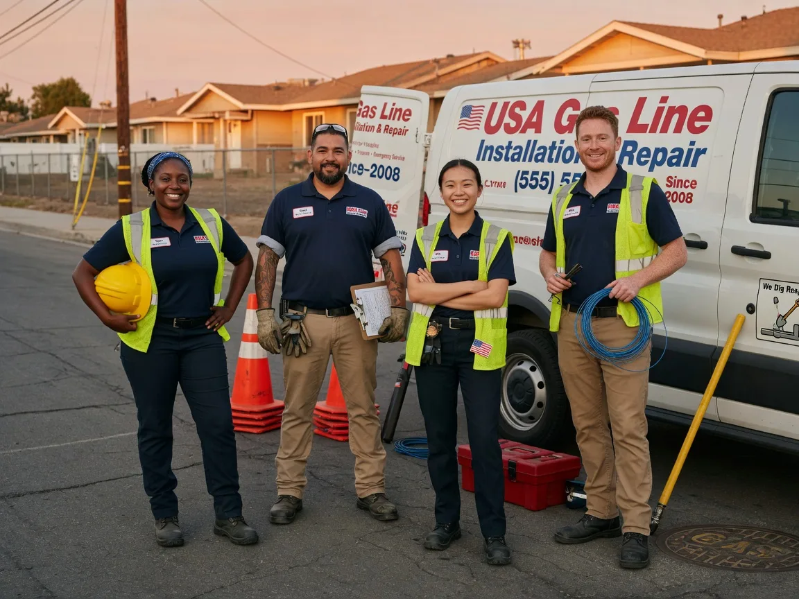 Gas Line Installation company in Ouaquaga, NY